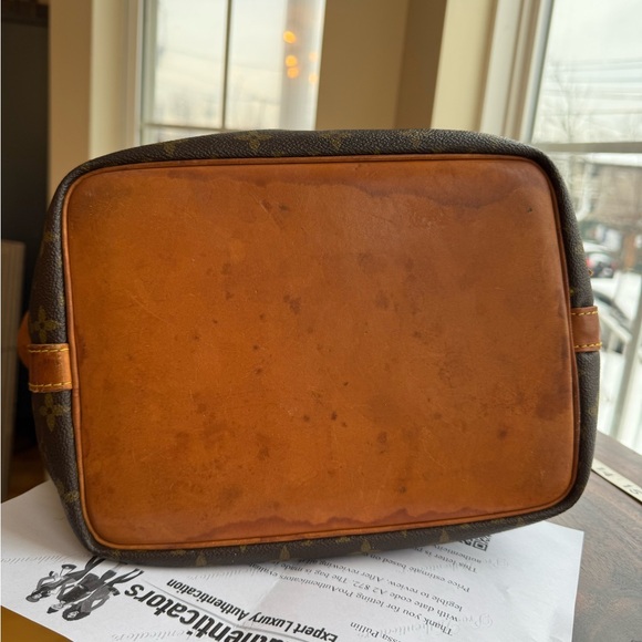 Louis Vuitton Petit Noe Monogram Brown Bag with certificate of authenticuty - Picture 8 of 13